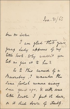 Lot #618 Alfred Lord Tennyson - Image 1