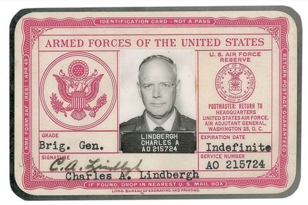 Lot #490 Charles Lindbergh - Image 1