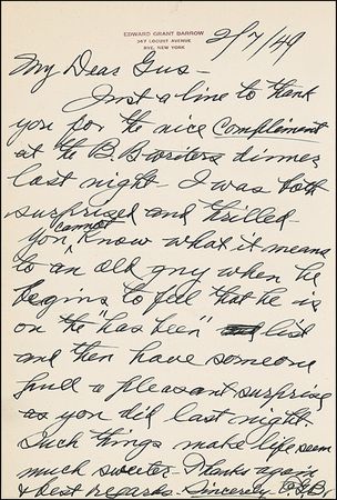 Lot #1296 Ed Barrow - Image 3