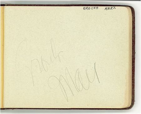 Lot #1249 Vintage Autograph Album - Image 1
