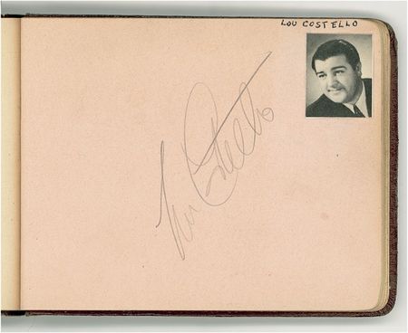 Lot #1249 Vintage Autograph Album - Image 8