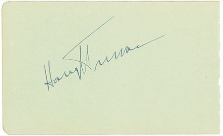 Lot #159 Harry and Bess Truman - Image 1