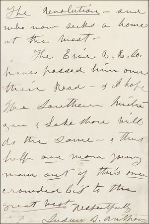 Lot #180 Susan B. Anthony - Image 2