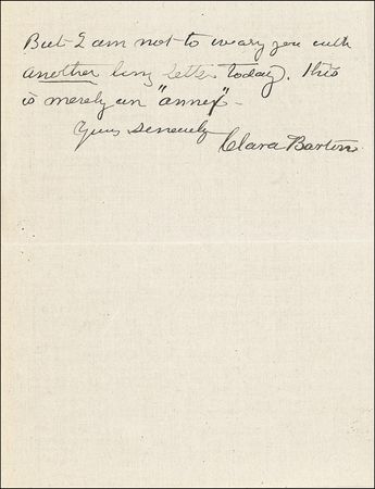 Lot #187 Clara Barton - Image 3