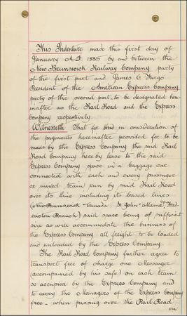 Lot #257 James C. Fargo - Image 1