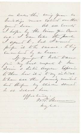 Lot #424 William T. Sherman - Image 4
