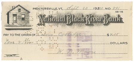 Lot #33 Calvin Coolidge - Image 1