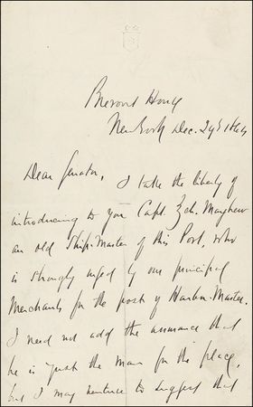 Lot #426 Daniel E. Sickles - Image 1