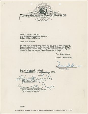 Lot #1233 Elizabeth Taylor - Image 2