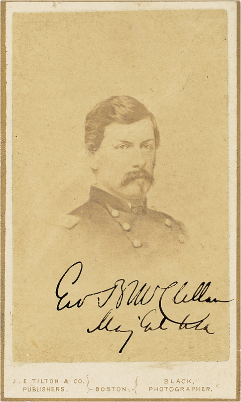 Lot 335 George B. McClellan