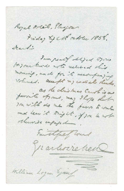 Lot 399 Charles Dickens