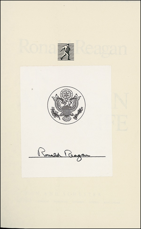 Lot 147 Ronald Reagan