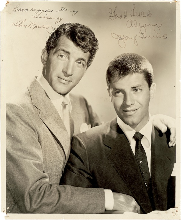 Lot 1048 Dean Martin and Jerry Lewis