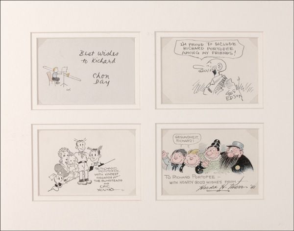 Lot 485  Cartoonists