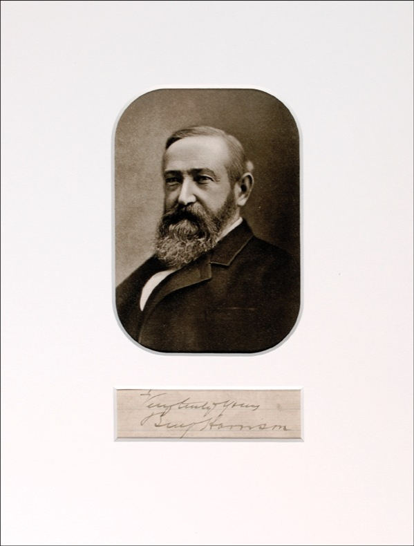 Lot 85 Benjamin Harrison