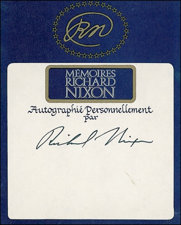 Lot 132 Richard Nixon