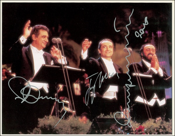 Lot 724 Three Tenors