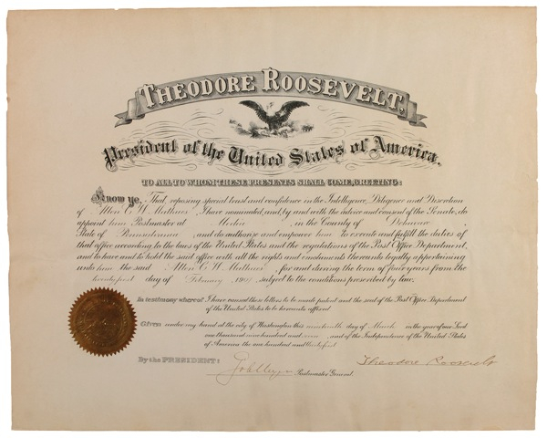 Lot 159 Theodore Roosevelt