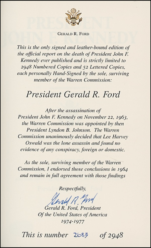 Lot 66 Gerald Ford