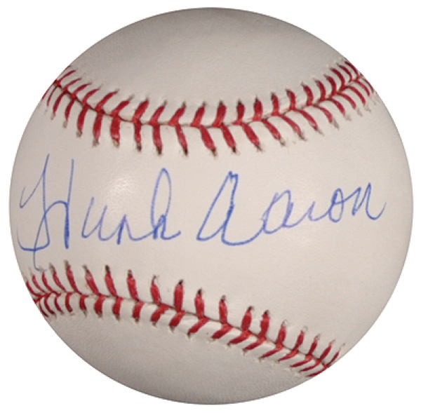 Lot 1211 Hank Aaron