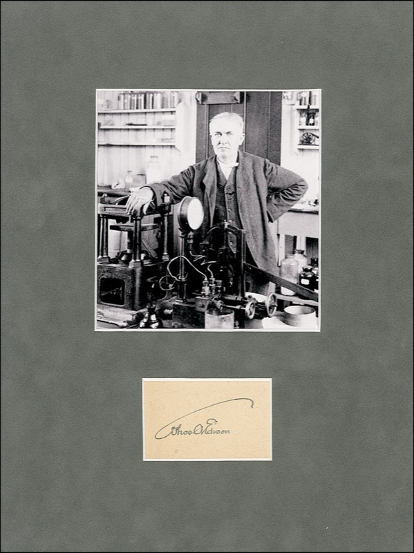 Lot 223 Thomas Edison