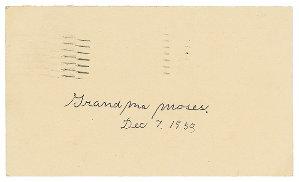 Lot 443 Grandma Moses