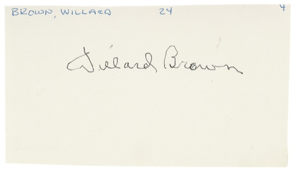 Lot 1252 Willard Brown
