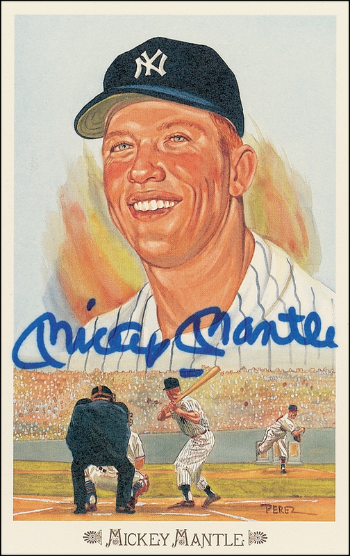 Lot 1355 Mickey Mantle