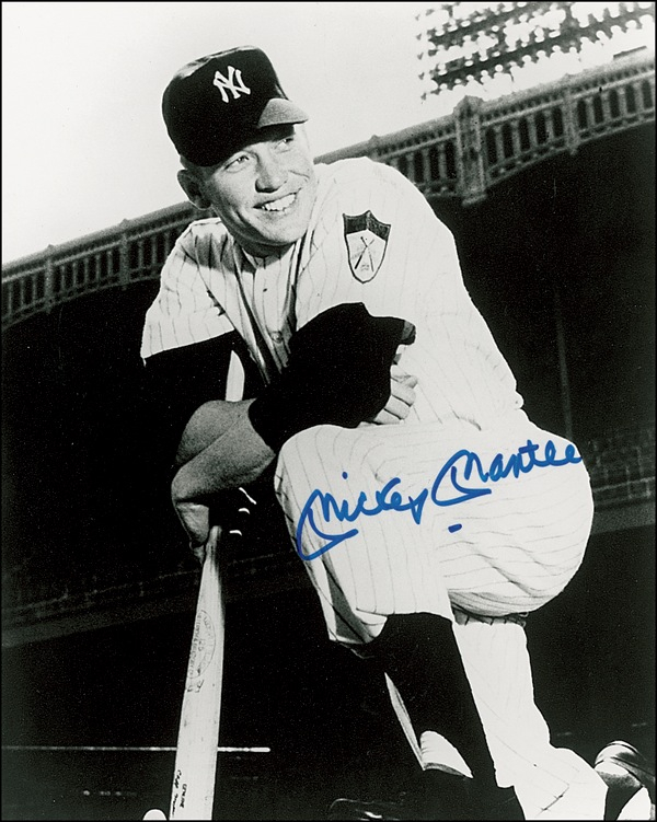 Lot 1357 Mickey Mantle