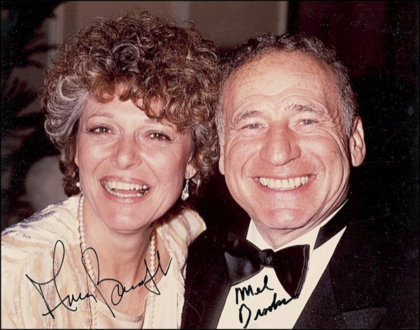 Lot 844 Mel Brooks and Anne Bancroft
