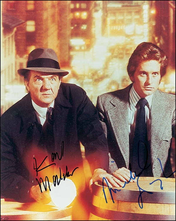 Lot 903 Michael Douglas and Karl Malden