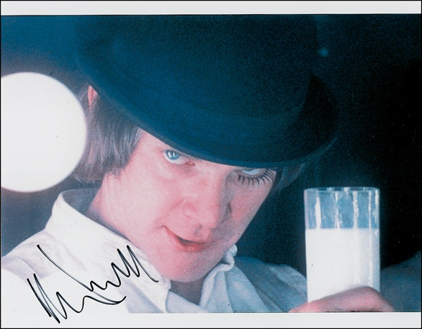 Lot 1056 Malcolm McDowell