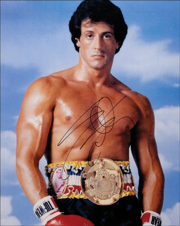 Lot 1143 Sylvester Stallone