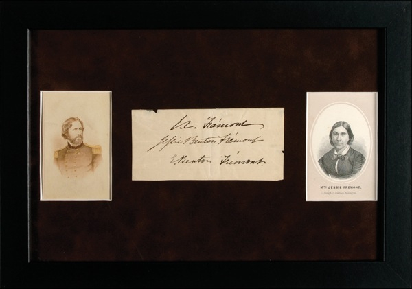 Lot 235 John C. and Jessie Benton Frémont