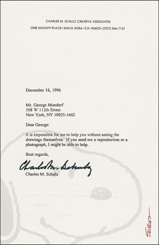 Lot 519 Charles Schulz