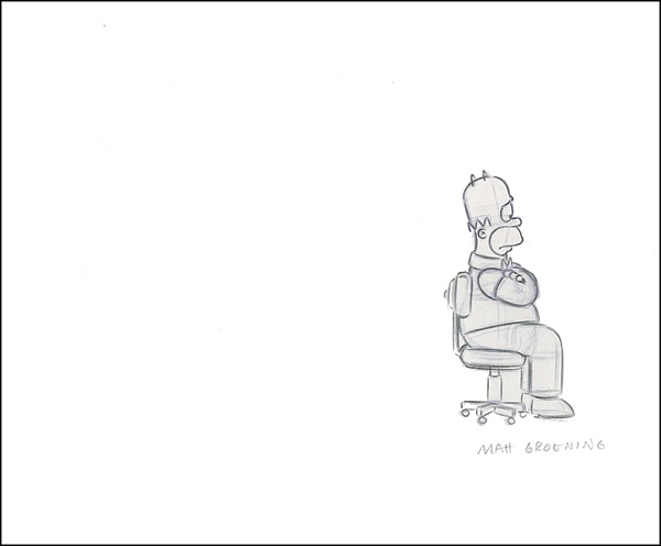Lot 496 Matt Groening