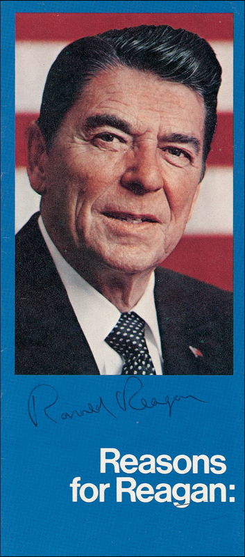 Lot 144 Ronald Reagan
