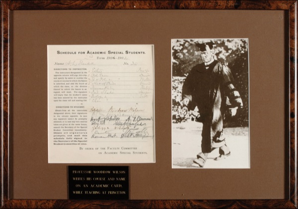 Lot 189 Woodrow Wilson