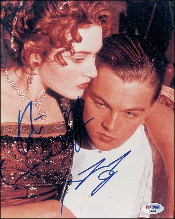 Lot 1177 Titanic: DiCaprio and Winslet