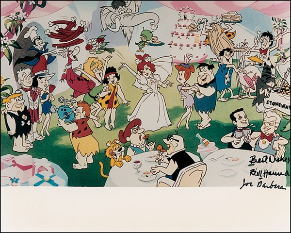 Lot 500 Bill Hanna and Joe Barbera