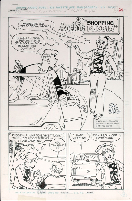 Lot 495 Stan Goldberg