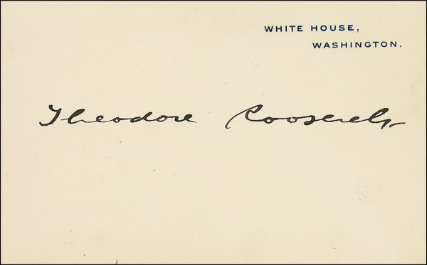 Lot 162 Theodore Roosevelt