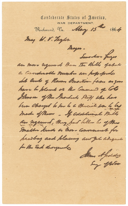 Lot 289 James A. Seddon