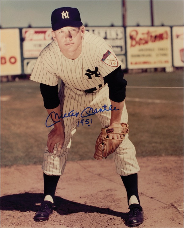 Lot 1358 Mickey Mantle
