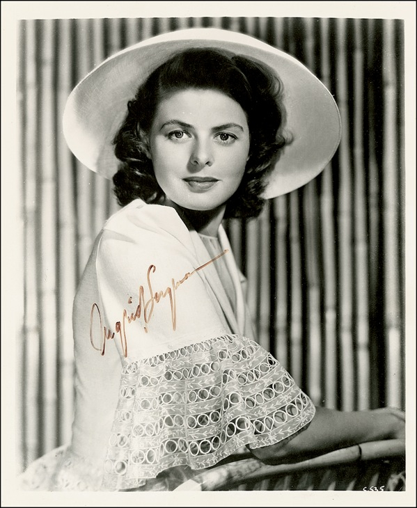 Lot 821 Ingrid Bergman