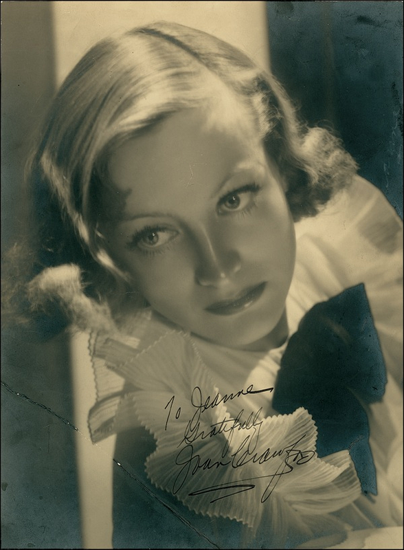 Lot 877 Joan Crawford