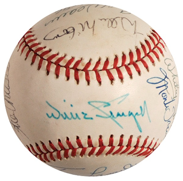 Lot 1229 Baseball Hall of Famers