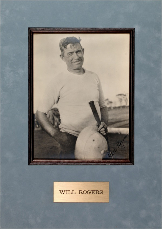 Lot 1108 Will Rogers
