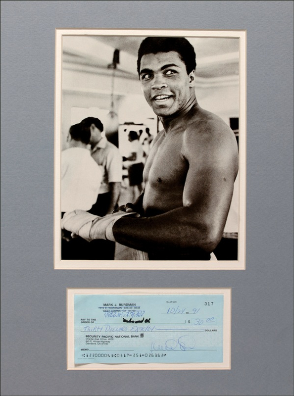 Lot 1218 Muhammad Ali