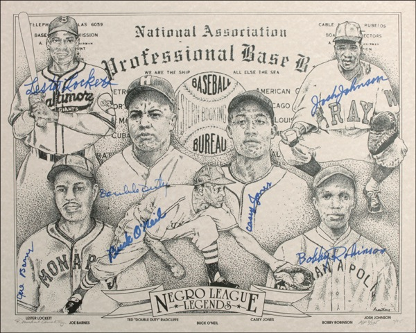 Lot 1231 Baseball: Negro League